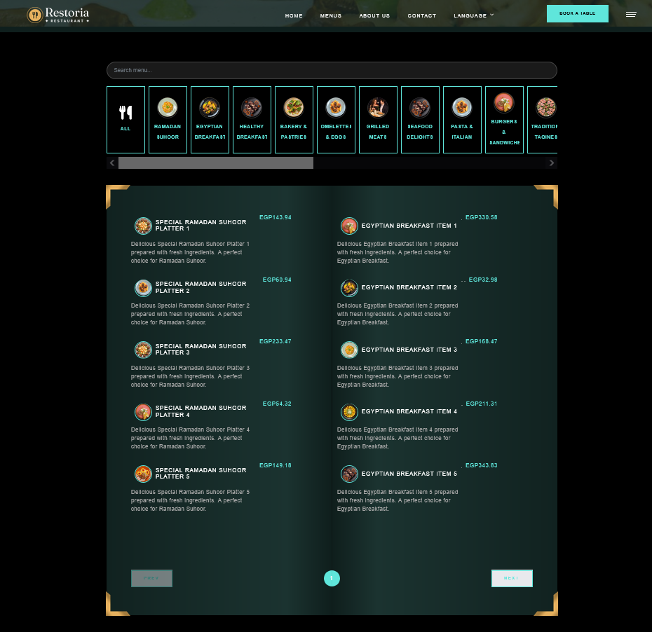 Restaurant - Smart Restaurant Management Platform